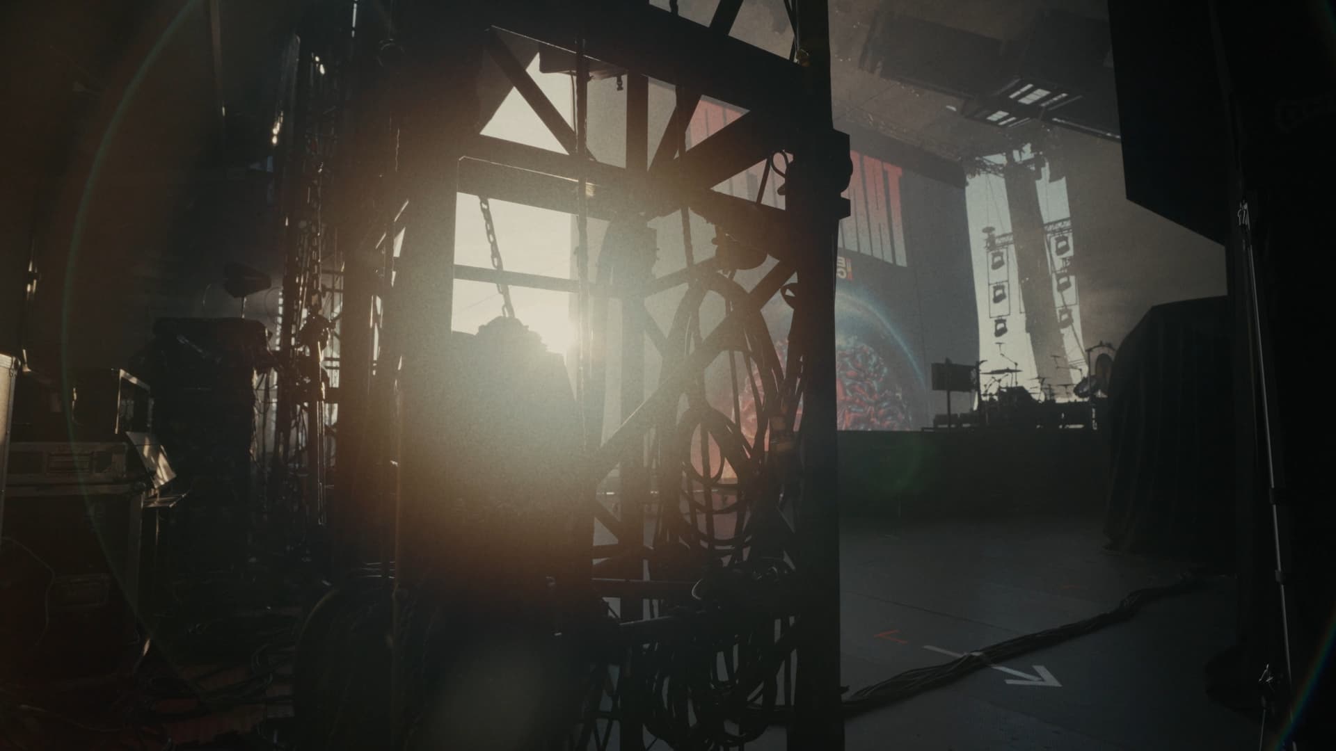 Film still from a 10AM music production